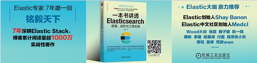 《一本书讲透 Elasticsearch》宣传海报
